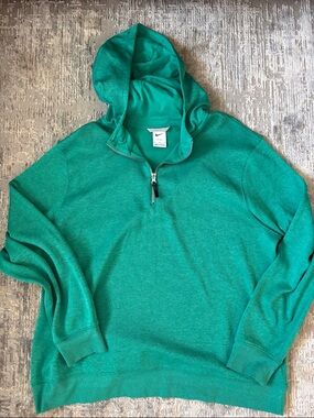 Nike Teal Half-Zip Hoodie